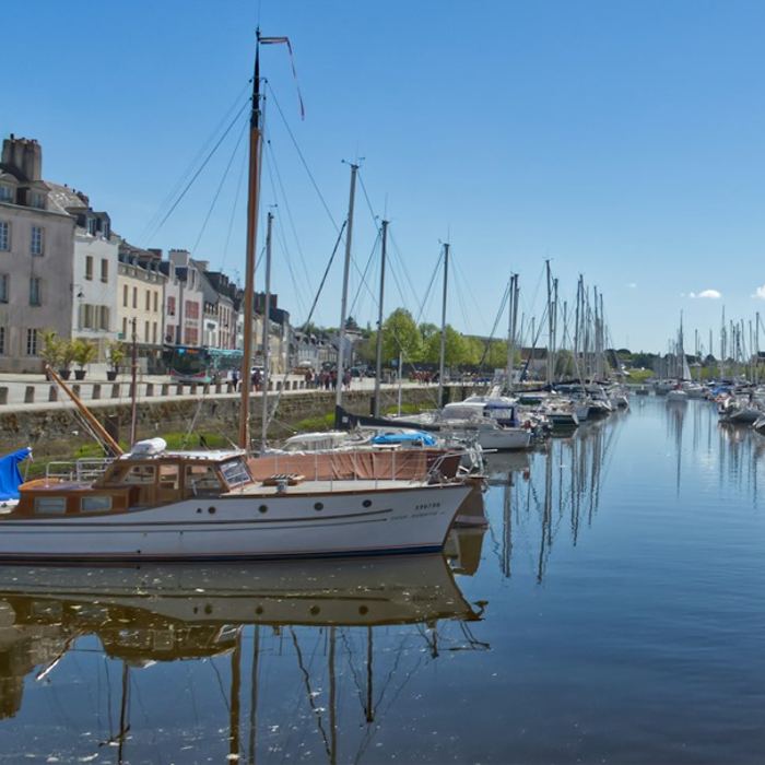 Voiliers au port de Vannes